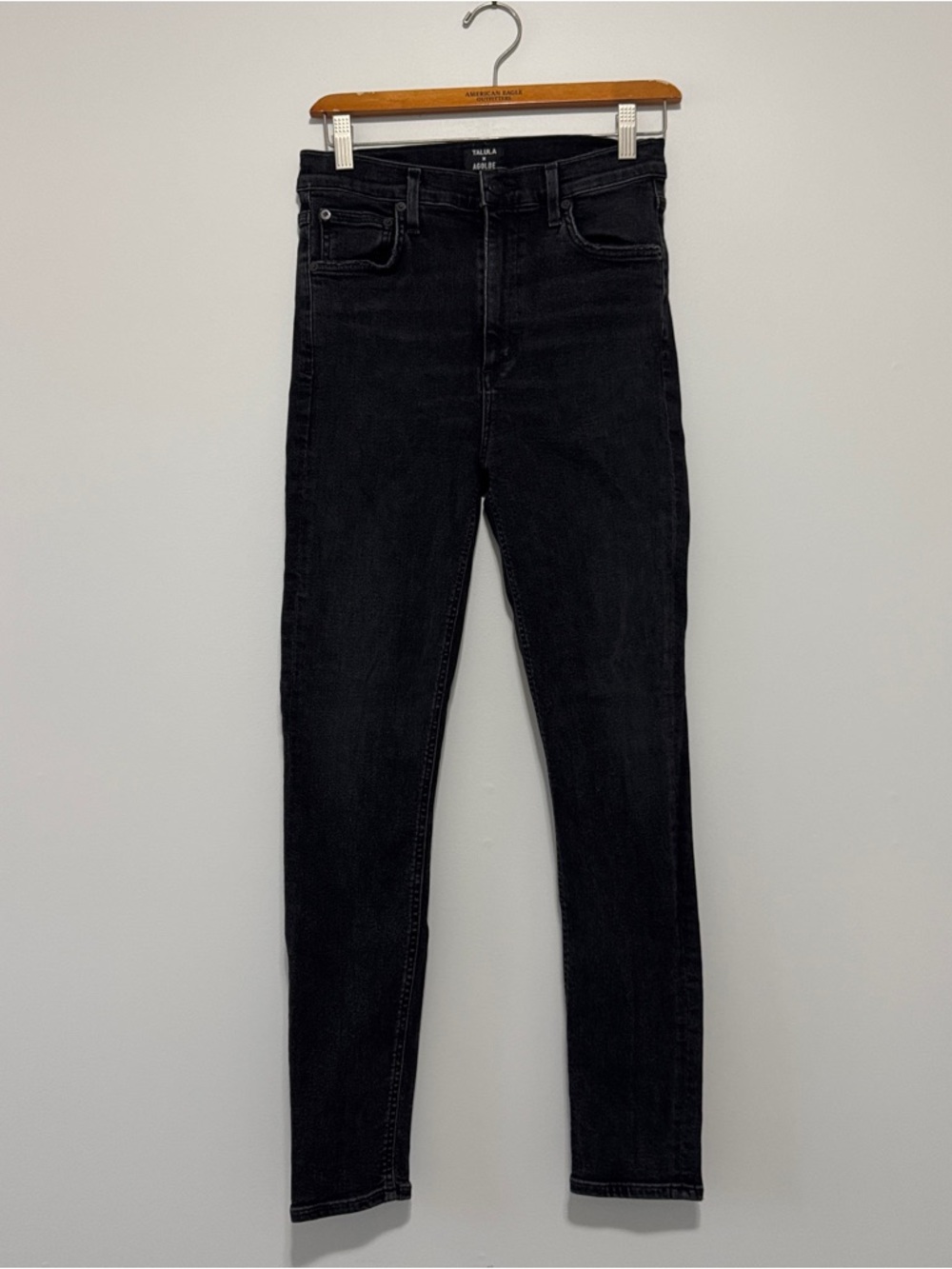 Aritzia x Agolde | Black Sky High Skinny Jeans - Size 28